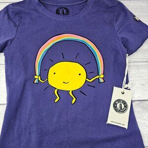 NWT Rainbow Jump Rope T-Shirt by:‎ Mini Shatsu Size 10